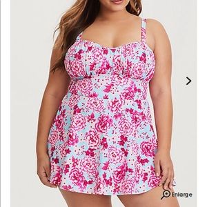 NWT Torrid Brand Floral Swimdress
